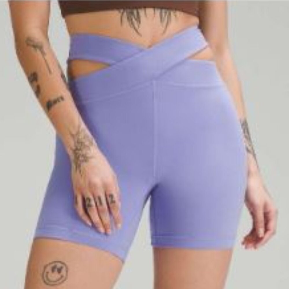 Lululemon Align Cut-Out High Rise Shorts